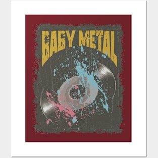 Baby Metal Vintage Vynil Posters and Art